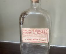 Antique Poison Bottle