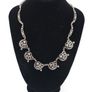 925 Vintage Sterling Silver & Marcasite Gothic Art-Nouveau Style Necklace Image 10