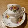 Collection of  Miniatures Elizabethan Staffordshire Bone China Months of the Year Cups and Saucers Image 5