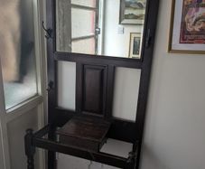 Vintage Hall Stand with Mirror & Umbrella Stand.