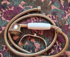 Handheld shower head with hose