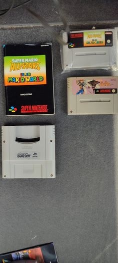 Retro Nintendo collectables games and consoles