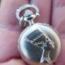 small Pocket Watch with Cleopatra, quarts - fresh battery Image 6