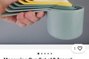 Joseph Joseph Set of Measuring Spoons ( see photos ) and Free Whisk