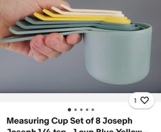Joseph Joseph Set of Measuring Spoons ( see photos ) and Free Whisk