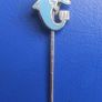 TRANSOCEAN COATINGS (marine paints & coatings) - a vintage promotional stickpin badge (c.1970's) Image 2