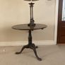 Antique Mahogany Tilt Table Image 5