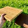 Premium End Grain Cutting Boards - Oak and Walnut Hardwood Image 9