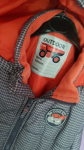 quality Warm jacket 116 cm barely worn