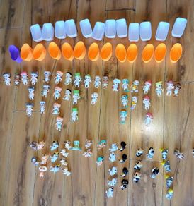 USED Baby secrets dolls and pets and baths