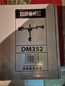 Duronic DM352 double monitor desk mount