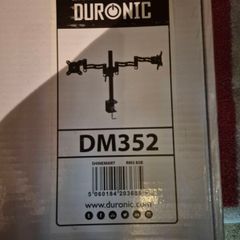 Duronic DM352 double monitor desk mount