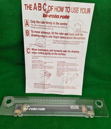 Vintage  Bi-rola rule. Navigation instrument