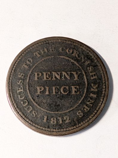 Cornwall Penny token 1813
