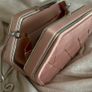 LK Bennett pink satin purse Image 4