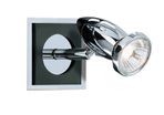Gu10 Wall Light Spotlight with Chrome Trim