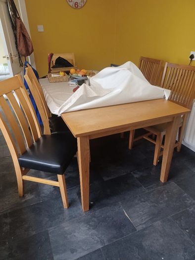 Free table  and chairs