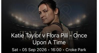 Katie Taylor Tickets