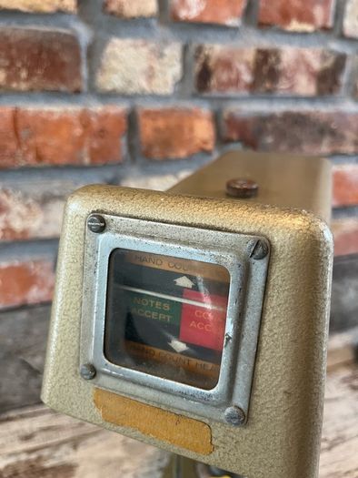 vintage Scales Money Checker