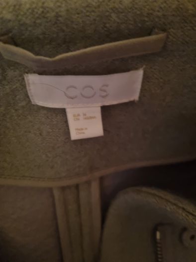 Designer " Cos" Wool Coat