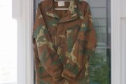 South African Army Camouflage Field Jacket Size Medium
