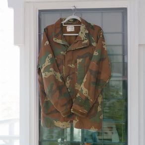 South African Army Camouflage Field Jacket Size Medium