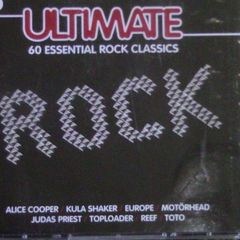 Ultimate Rock: 60 Essential Rock Classics - 3 x CD (Judas Priest, Motorhead, Cheap Trick, Hanoi Rocks, etc.),
