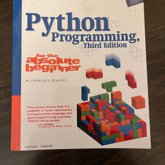 Python programming for the absolute beginner