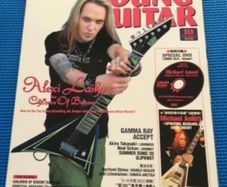 Magazine and DVD Alexi Laiho Young Guitar Magazine and DVD