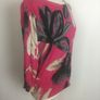 Next pink floral lightweight jumper size 14 price includes postage Image 2