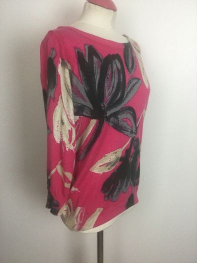 Next pink floral lightweight jumper size 14 price includes postage