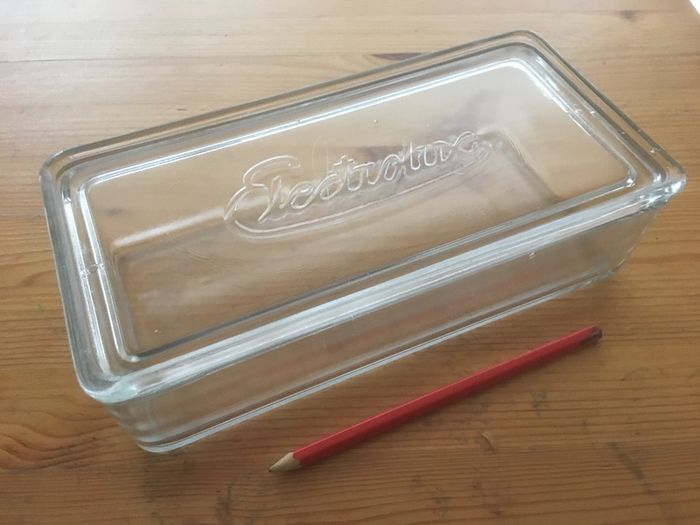 Vintage Electrolux Large Glass Box