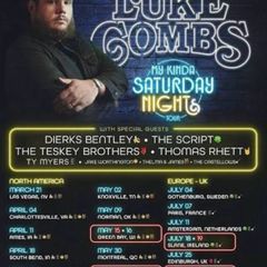 2 luke combs tickets