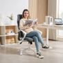 Fabric High Back Office Chair - Grey Image 2