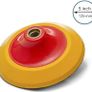 GP12642 125mm Hook and Loop Rotary Backing Pad with 5/8''-11 Thread, Sanding, Polishing Backer/Diameter 5 inch Image 4