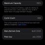 Iphone 15 Pro Max 95% Battery Health Image 4