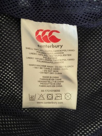 Canterbury Windbreaker Jacket Mens XL