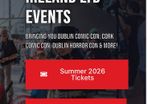 Dublin Comic Con Family ticket on 8th August