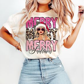 Merry Merry Swiftmas Little Swiftie t-shirt hoodie for adults and kids Taylor swift t-shirt hoodie