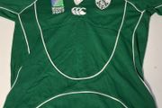Vintage Ireland (2007 Rugby World Cup) Canterbury Rugby Union Jersey (Youths 12 Years) FREE POST