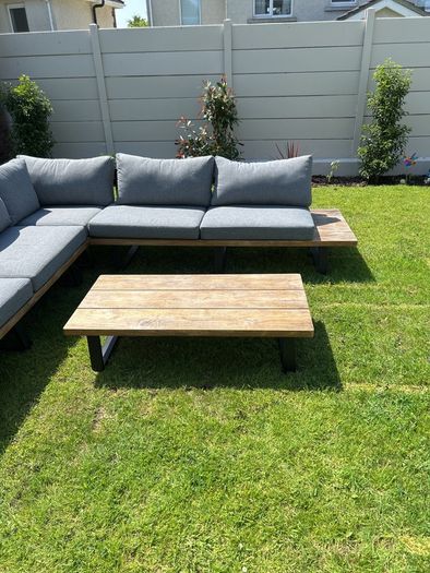 garden corner sofa