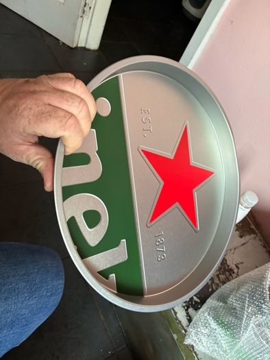 New Heineken serving tray