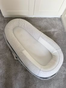 Purflo Sleep Tight Baby Bed - Soft White