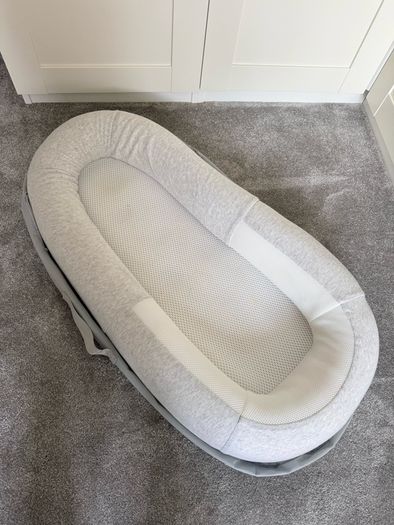 Purflo Sleep Tight Baby Bed - Soft White