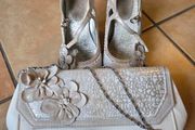 Ruby Shoo Shoes &amp; Matching Handbag Set UK 3 EU 36