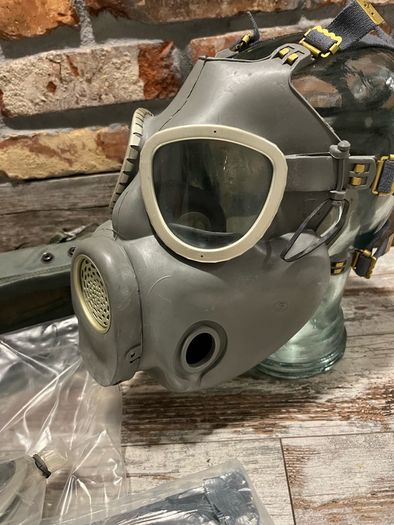 vintage gas mask