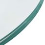 Coffee Tables 2 pcs with Round Glass Top High Gloss Grey Image 3