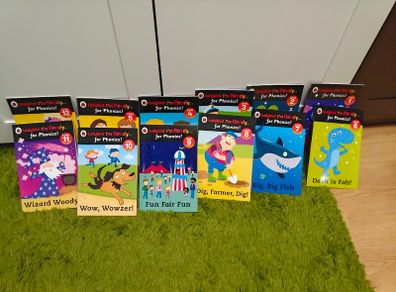 12 ladybird book's level 1 to 12