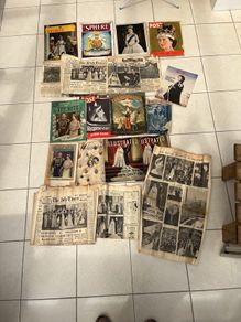 Queen Elizabeth and Royal Family memorabilia 15th May 1937, 21st Nov 1947 & 2nd June 1953