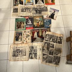 Queen Elizabeth and Royal Family memorabilia 15th May 1937, 21st Nov 1947 & 2nd June 1953